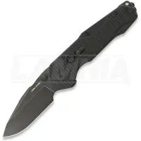 RealSteel Evolution Ironclad Drop Point, Black G-10, Blackwash