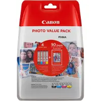 Canon CLI-571 Mustepatruuna MultiPack Bk,C,M,Y, 7 ml