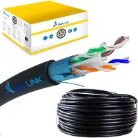 Extralink EX.10079 verkkokaapeli Musta 305 m Cat6 F/UTP (FTP) (EX.10079)