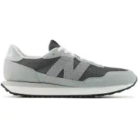 New Balance for man. M237V1_LI Trainers 237 green (44.5), Flat, Suede, Laces, Casual