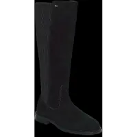 Tommy Hilfiger Enamel Flag Suede High Chelsea - Black - 38