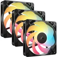 Corsair RS120-R ARGB, Tuuletin, 12 cm, 420 RPM, 2100 RPM, Musta (CO-9050196-WW)