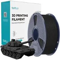 SUNLU PLA+ High-Speed Black Filament