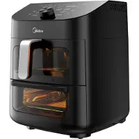 Midea MAD1100DADK, 11 l, 11 kg, 1850 W, airfryer, musta