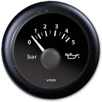 VDO 10-184 Ohm Manometri 0-5bar