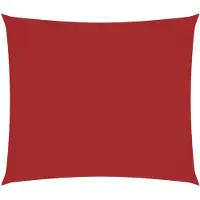 vidaXL Aurinkopurje Oxford-kangas suorakaide 2x2,5 m punainen