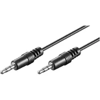 Pro MiniJack 3,5 mm suojattu 3-napainen - 5 m