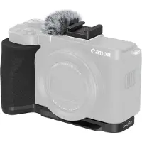 SmallRig 5808 L-Shaped Mount Plate with Handle for Canon PowerShot V1 (Black)