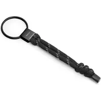 OrbitKey - Urban Loop Keychain - Black