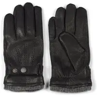Howard London Leather Gloves Bruno - Black - 9