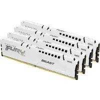 Kingston FURY Beast 64 Gt (4 x 16 Gt) DDR5 5200 MHz, CL40 -muisti, valkoinen (XMP)
