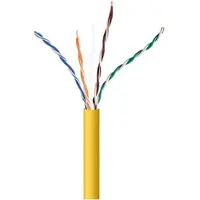 Gembird UPC-5004E-SOL-Y, 305 m, Cat5e, U/UTP (UTP), Keltainen