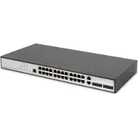 Digitus L2 MANAGED GIGABIT ETHERNET SWITCH 24-PORT + 2 COMBO AND 2 SFP UPLINK PORT (DN-80221-3)