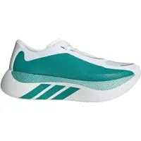 Adidas Hyperboost Edge White Green Running Shoes AW26, Size UK 9