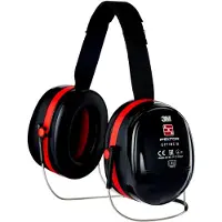 3M Kuulosuojaimet Peltor Optime III; 35 dB; Punainen