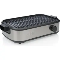Princess Table Chef Purify savuton pöytägrilli 1800 W metallinen hopea