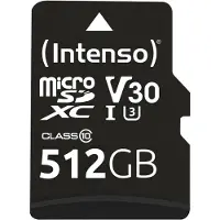 Intenso Professional 512GB microSDXC V30 U3 muistikortti