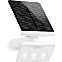 Steinel LED-aurinkovalaisin XSolar L-S One, valkoinen, anturi ONE, himmennettävä, Valkoinen/opaali, Synteettinen materiaali, Moderni