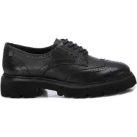 Carmela for woman. 16195301-NEGRO Leather loafers 161953 black (41), Flat, None, Casual