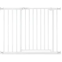 Hauck Open N Stop 2 Turvaportti + 21 cm Pidennysosa, White