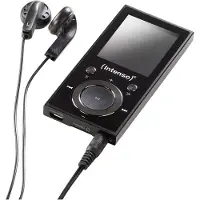Intenson 3717490, MP4-soitin, 64 GB, LCD, USB 2.0, Musta, Mukana kuulokkeet