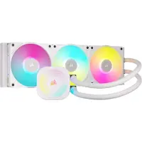 Corsair Microsystems iCUE LINK TITAN 360mm RX RGB nestejäähdytin (valkoinen)