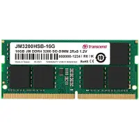 Transcend 16GB JM DDR4 3200 SO-DIMM 2RX8 1GX8 CL22 1.2V (JM3200HSB-16G)