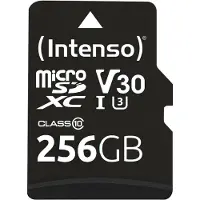 Intenso Professional 256GB microSDXC V30 U3 muistikortti