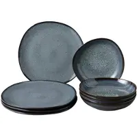 Villeroy & Boch Lave Gris Aloitussetti 8 Kpl:n Pakkaus - Astiastot & Starttiastiastot Keramiikka Harmaa - 10-4259-8716