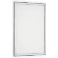 Durable Snap -napsautuskehys alumiini A2, hopea