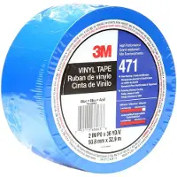 3M vinyyliteippi 471 sininen 2 tuumaa x 36 jaardia 5,2 mil
