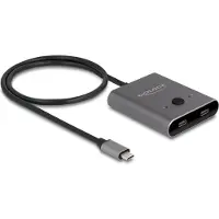 DeLOCK – USB 10 Gbps USB Type-C Switch 2 to 1 bidirectional 8K (11500)