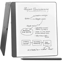Amazon Kindle Scribe - 1. sukupolvi - eBook læser - 64 GB - 10.2" monokromi - kosketusnäyttö - Bluetooth, Wi-Fi - Tungsten