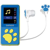 Lenco XEMIO-560BU, MP4-soitin, 8 GB, LCD, 30 g, Sininen, Mukana kuulokkeet