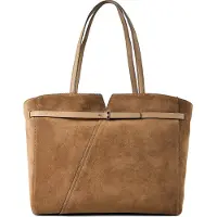 BOSS Revers Shopperit Nahka 37 cm Kannettavan tietokoneen taskun syvyys Ruskea