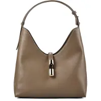 Furla Goccia Olkalaukku Nahka 30 cm Pronssinvärinen