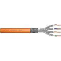 Digitus CAT 7 S-FTP INSTALLATION CABLE, 1200 MHZ DCA (EN 50575), AWG 23/1, 250 M BOX, SX, ORANGE (DK-1743-VH-250)