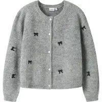 Name it Nkfrifey Ls Knit Card - Grey - 146-152
