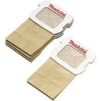 Makita Pölypussi - - B04555,B04565,B03711,B05030,B05031,B05041 - Pakkaus 5 - Paperi - Värähtävä/eksoottinen hiomakone