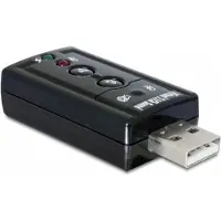 DeLOCK 63926, 7.1 kanavaa, 24 bittiä, USB