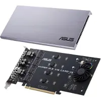 Asus Hyper M.2 x16 Card V2 PCI Express 3.0 M.2 -laajennuskortti (4x M.2 NVMe)