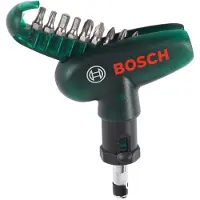 Bosch 25-os. Ruuvauskärkisarja PH; PZ; 9 kpl.+ Magneettipidin