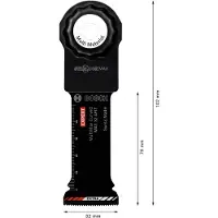 Bosch Sahanterä Expert MAII32APT Monimateriaali, 10 kpl
