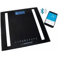 Esperanza EBS016K personal scale Electronic personal scale Square Black