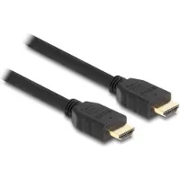 DeLOCK 82006, 10 m, HDMI-tyyppi A (vakio), HDMI-tyyppi A (vakio), 3D, 48 Gbit/s, Musta