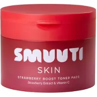 Smuuti Skin Strawberry Boost Toner Pads 60 kpl