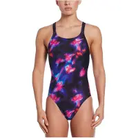 Nike SWIM Hydrastrong Multi Print Fastback One Piece - Multi/patterned - 32