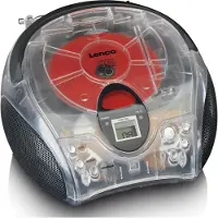 Lenco SCD-24TR Kannettava stereo FM-radio CD-soittimella