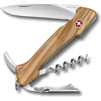 Victorinox Wine Master -monitoimityökalu oliivipuu vihreä 130 mm