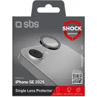 SBS – iPhone 16e/17e Single lens camera glass with applicator (TESINCAMGLIPSE25)